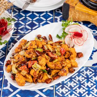 F17 ქათმის ხორცი ჩილის წიწაკით