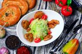 Салат "Цезарь" с куриной грудкой (220 гр.)
