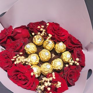 Bouquet Le Chocolat Rouge