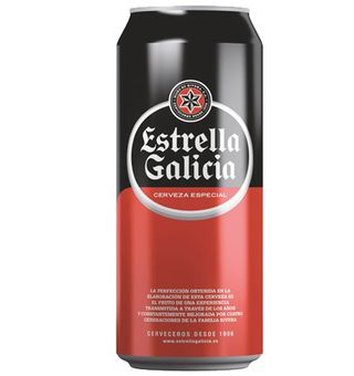 Cerveza Estrella Galicia (500 Ml.)