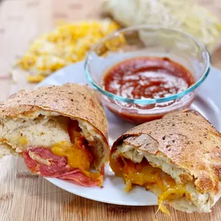 Real Italian calzone Salami