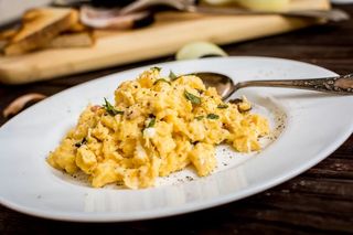 Ovos Mexidos com Farinheira