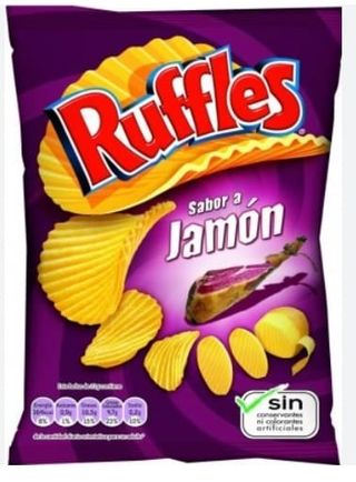 RUFFLES JAMÓN