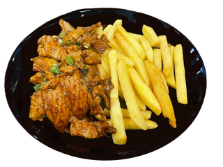 Пиле в соев сос (390г)