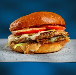 Blu Grilled Chicken Burger