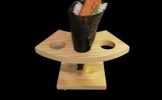 049. Spicy sake temaki