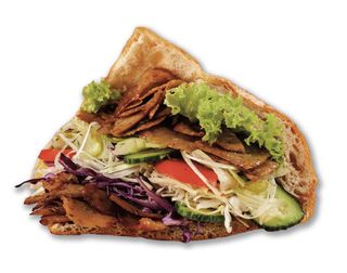 Телешки Дюнер Кебаб в Питка (550г)