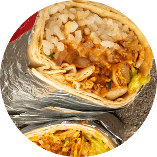Burrito XXL chili vegano