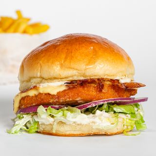 Burger sa pohanom piletinom