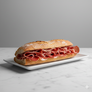 Bocadillo de jamón serrano Gran Reserva