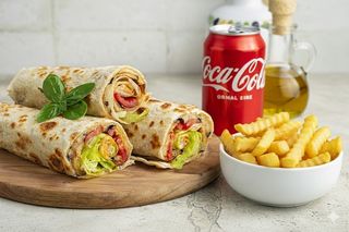 Piadina verdura menù