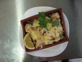 Пилешки хапки с гъби и кашкавал (350г)