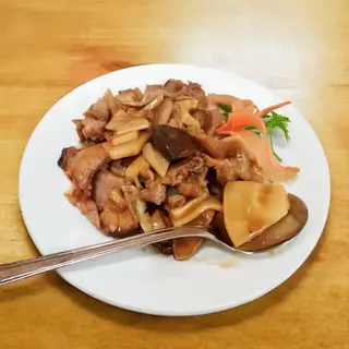 68. Pato Con Bambú Y Setas Chinas