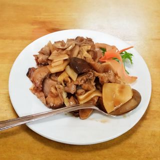 68. Pato Con Bambú Y Setas Chinas