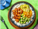 Poke Bowl Poulet Concombre Tomate Avocat Mangue Ou Ananas