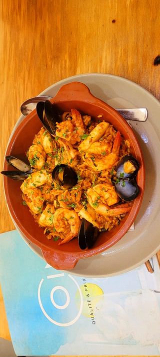 Plat Rouz Fruit De Mer