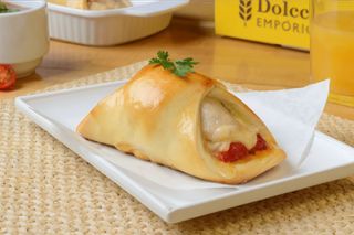 Americano de salchicha con queso (1 Ud.)