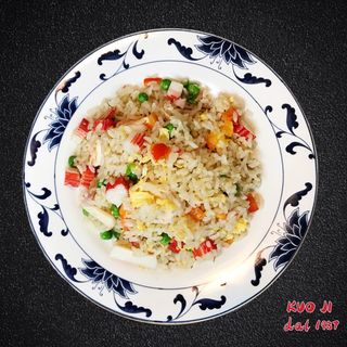 28b  -Riso con pesce misto saltato