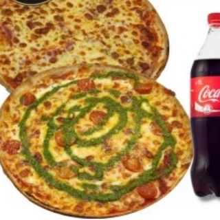 Oferta 10 —- 2. Pizza mediana con patata y bebida 2 litro gratis