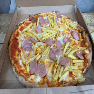 Wurstel e Patatine Fritte