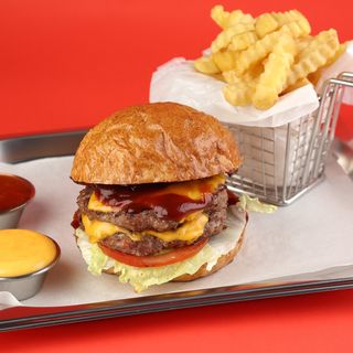 ბარბექიუ ბურგერის კომბო