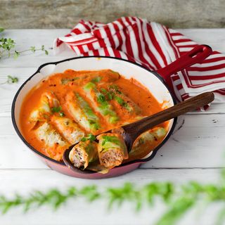 Gołąbki z ryżem i wieprzowiną