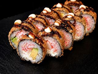 Tempura cu crab