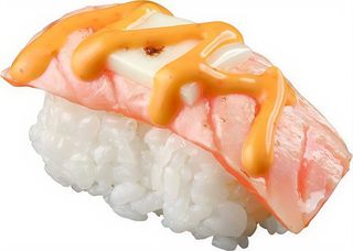 08 Nigiri shake cheese fire - 2 pezzi