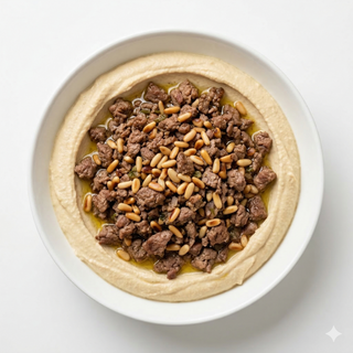 KAWARMA / HUMUS CON CARNE