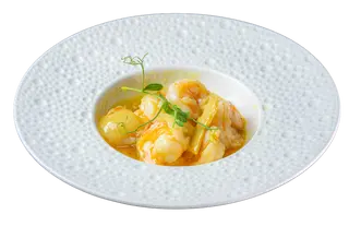 104. Gamberi al curry