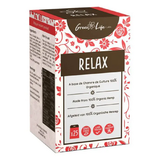Chá de Cânhamo Relaxante Green Life Orgânico Cânhamo 30g
