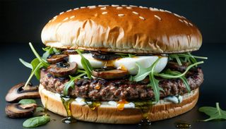 Hamburger black metal