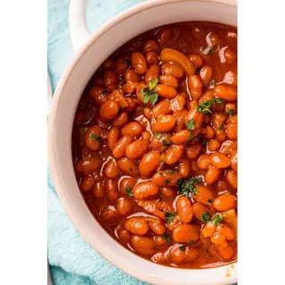 Beef in beans