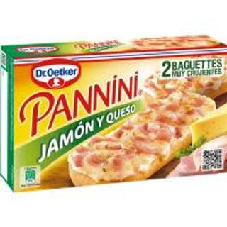 Paninni Jamón y Queso 2 uds de 125 grs