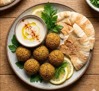 Falafel talerzyk