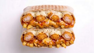 French Taco de Camarão Panado