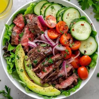 Steak And Avocado Salad