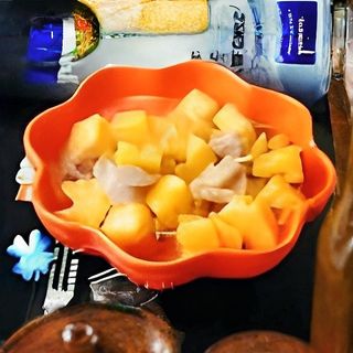 Piept de pui cu ananas