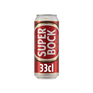 Cerveja Super Bock Com Álcool Lata 0.33