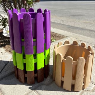 Самополивна саксия ф15