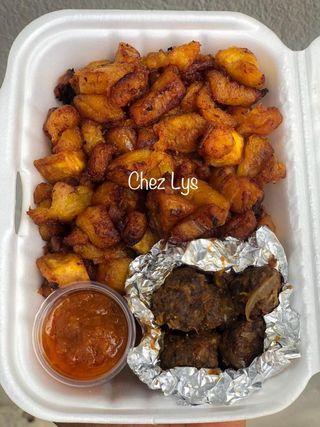 Alloco + 4 Boulettes De Viande