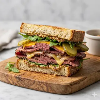 Sándwich De Pastrami