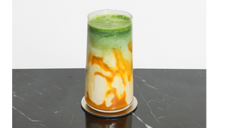 Pimpkin Spice Matcha Latte