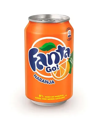 Fanta Naranja lata 330ml.