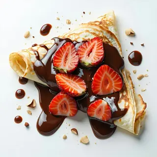 Crepes Nutella e Fragole