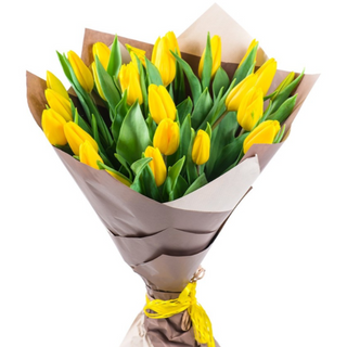 Bukiet tulipanów żółtych strong 25