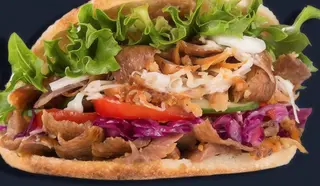 Menú kebab mixto