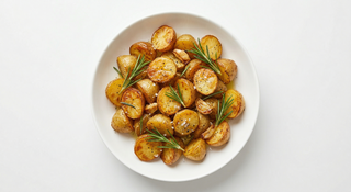 Cartofi cu rozmarin si usturoi