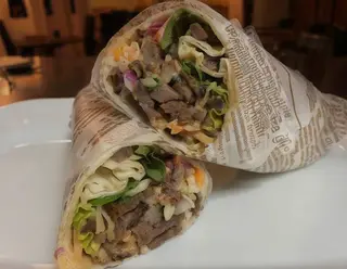 Menù roll kebab