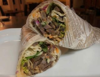 Menù roll kebab